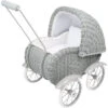 Doll's Pram Vintage Grey 2 Doll's Pram Vintage Grey -Little Dutch Store Smallfoot Dolls Pram Vintage Grey Doll Pram