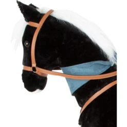 Horse XL With Sound - Black 10 Horse XL With Sound - Black -Little Dutch Store Smallfoot Horse XL with Sound Black Pretend Professions Role Playing 4