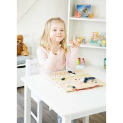 Learning Board - Educate -Little Dutch Store Smallfoot Learning Board Educate 3