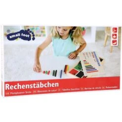 Learning Box Maths Sticks -Little Dutch Store Smallfoot Multiplication Sticks 3