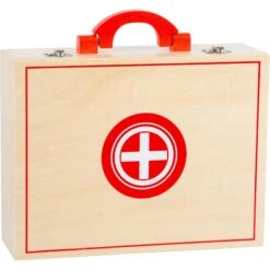 Doctor's Kit Natural Wood 10 Doctor's Kit Natural Wood -Little Dutch Store Smallfoot Natural Wooden Doctors Kit 4