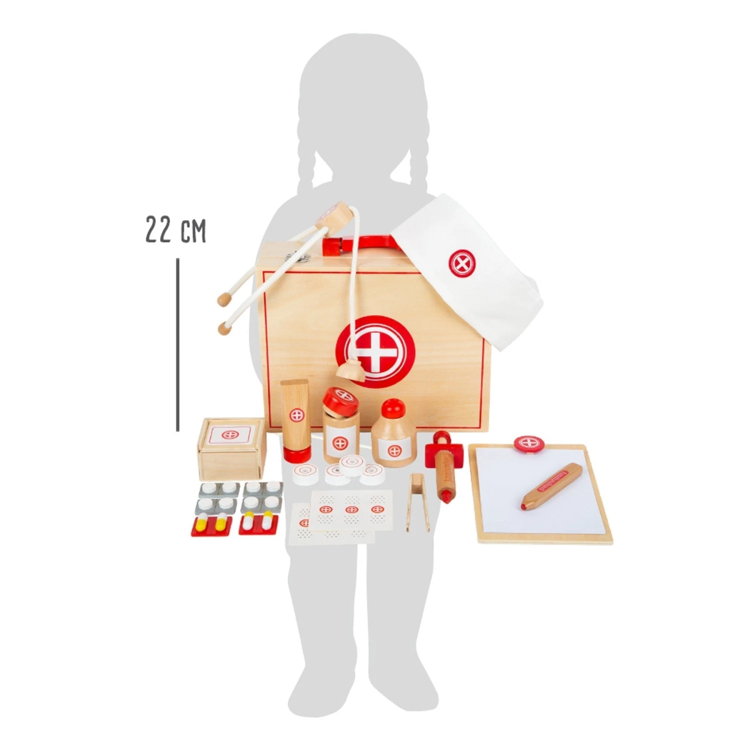 Doctor's Kit Natural Wood 7 Doctor's Kit Natural Wood - Image 5