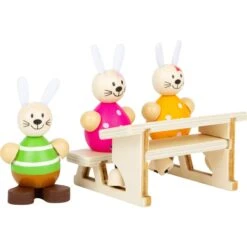 Rabbit's School Play Set 8 Rabbit's School Play Set -Little Dutch Store Smallfoot Rabbits School Play Set 3