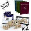 SumBlox Building Blocks Bundle - Two Starter Sets + FREE Books 1 SumBlox Building Blocks Bundle - Two Starter Sets + FREE Books -Little Dutch Store Sumblox SumBlox Building Blocks Bundle Two Starter Sets FREE Books