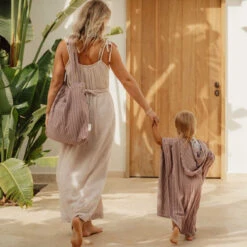 Little Dutch Beach Poncho - Mauve -Little Dutch Store TE50873020 BeachPoncho Mauve 9