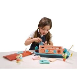 Little Otter Canal Boat 19 Little Otter Canal Boat -Little Dutch Store Tender Leaf Toys Little Otter Canal Boat 9