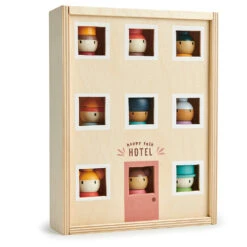 Happy Folk Hotel Playset -Little Dutch Store Tenderleaf Toys Happy Folk Hotel Playset Peg Doll Playset 5