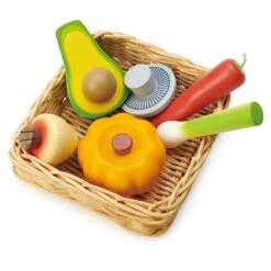 Play Food Veggie Basket