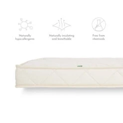 Natural Twist Cot Bed Mattress To Fit Snuzkot - 68 X 117cm 23 Natural Twist Cot Bed Mattress To Fit Snuzkot - 68 X 117cm -Little Dutch Store The Little Green Sheep Natural Twist Cot Bed Mattress To Fit Snuzkot 68X117cm 6