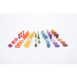 TickIT Wooden Treasures Rainbow Taster Set -Little Dutch Store TickIT Wooden Treasures Rainbow Taster Set 5