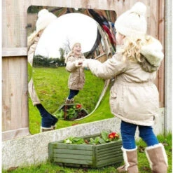 Acrylic Mirror Convex 780mm 7 Acrylic Mirror Convex 780mm -Little Dutch Store TickiT Acrylic Mirror Convex 780mm Mirror Play 2