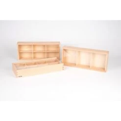 Wooden Discovery Boxes - Set Of 3 -Little Dutch Store TickiT TickiT Wooden Discovery Boxes Set of 3 5