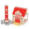 Tidlo Fire Station Set -Little Dutch Store Tidlo Tidlo Fire Station Set