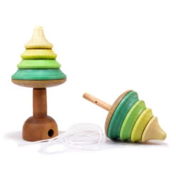 Tree Top String Spinning Top By Mader