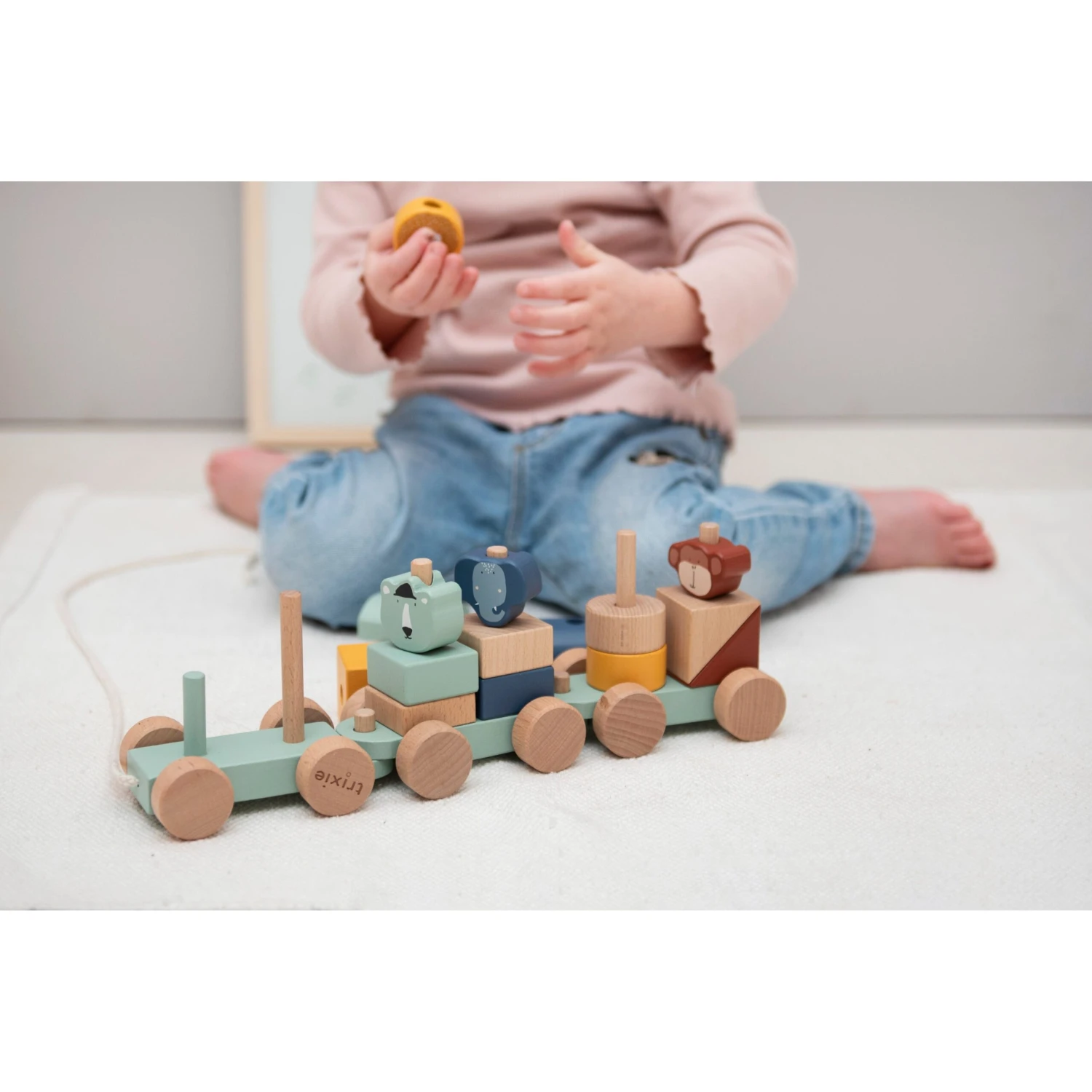 Trixie Wooden Animal Train 4 Trixie Wooden Animal Train - Image 2