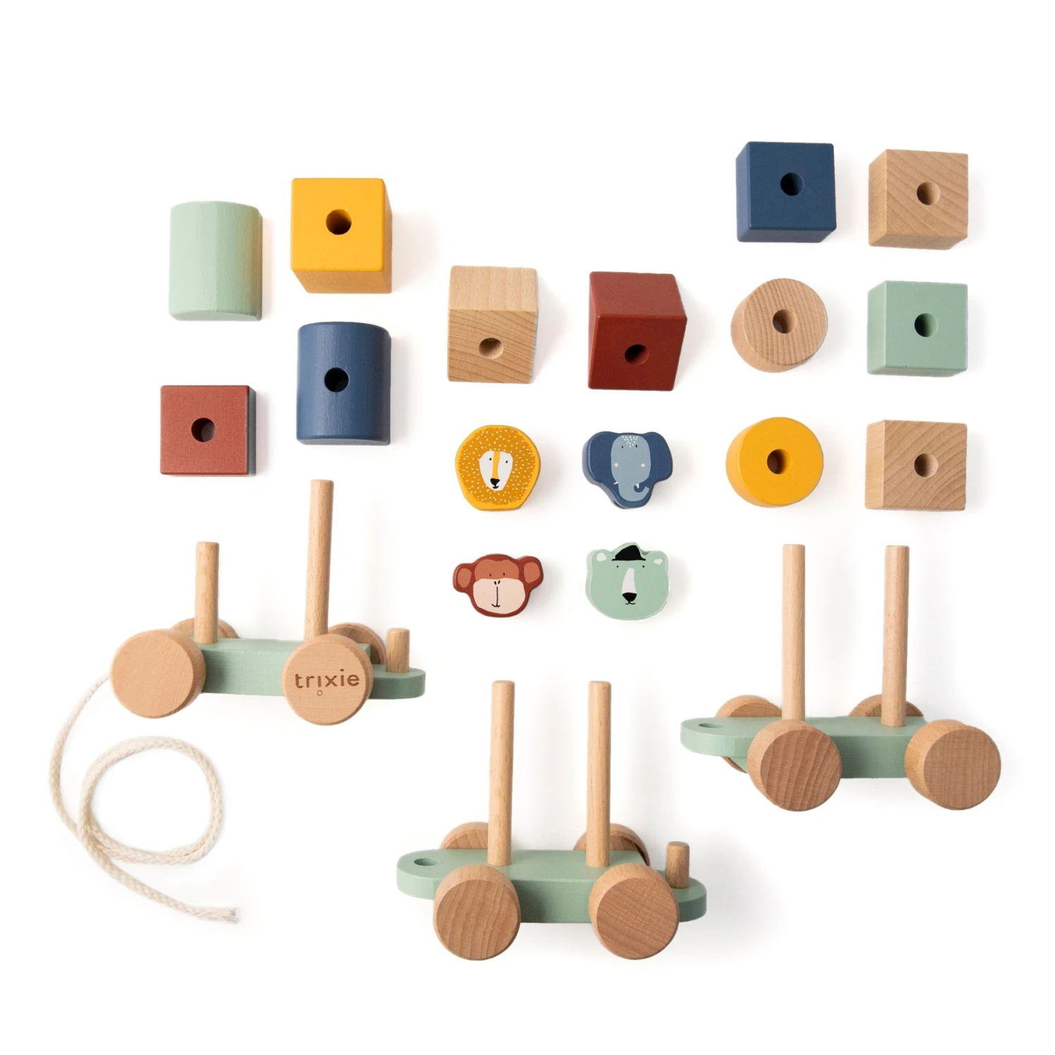 Trixie Wooden Animal Train 6 Trixie Wooden Animal Train - Image 4