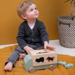 Trixie Wooden Animal Truck -Little Dutch Store Trixie Wooden Animal Truck 2