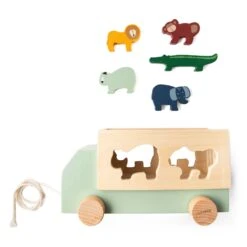 Trixie Wooden Animal Truck -Little Dutch Store Trixie Wooden Animal Truck 3