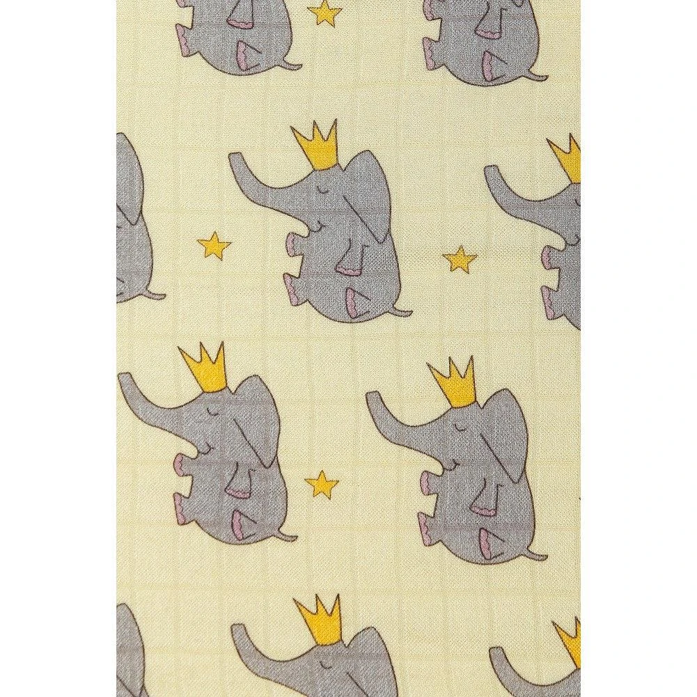 Elephant Prince - Tula Baby Blanket Set 4 Elephant Prince - Tula Baby Blanket Set - Image 2