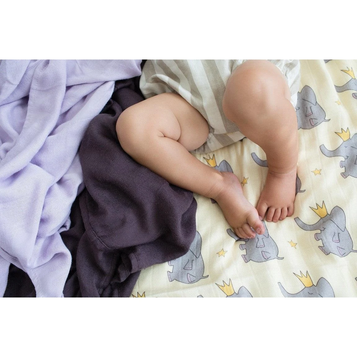 Elephant Prince - Tula Baby Blanket Set 9 Elephant Prince - Tula Baby Blanket Set - Image 7