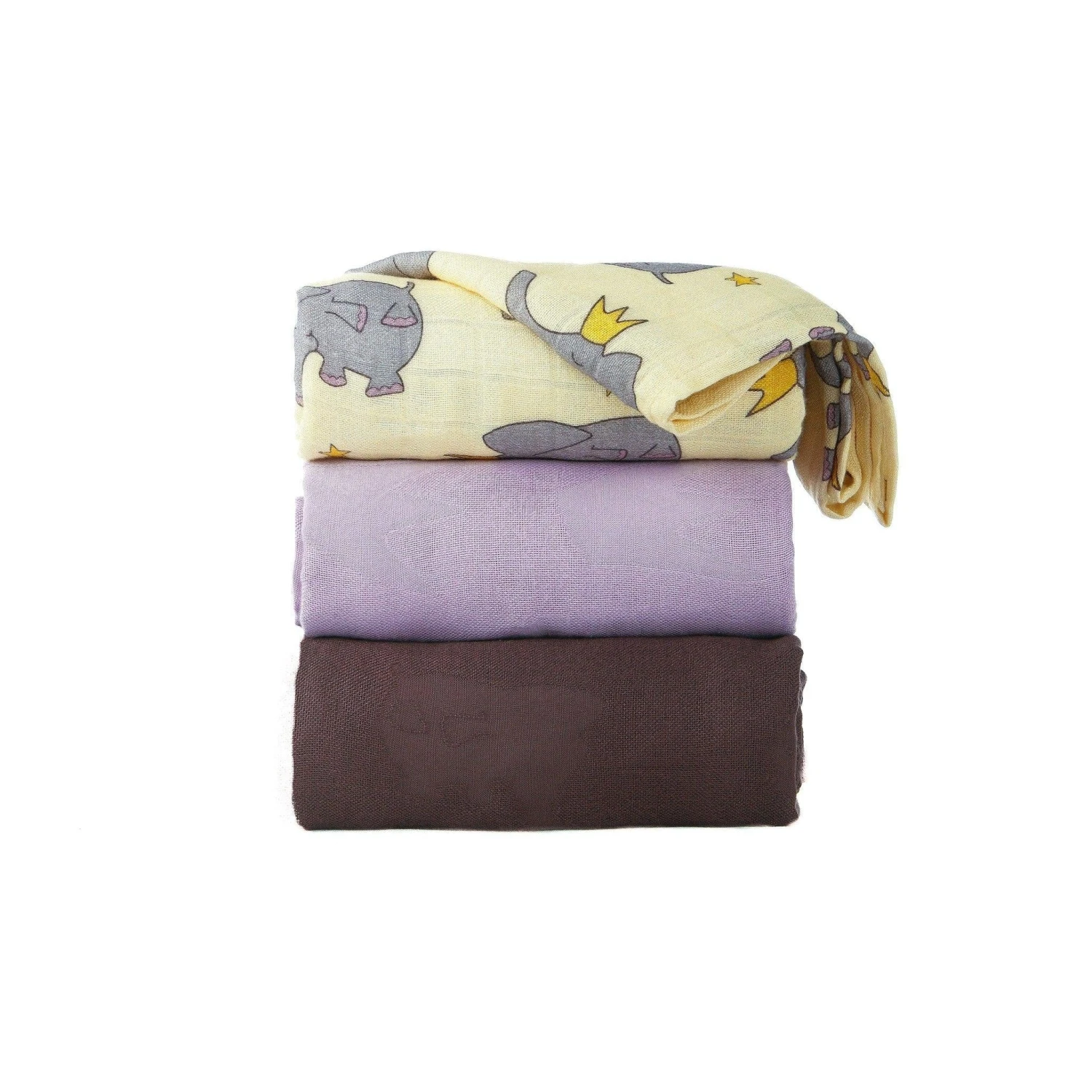 Elephant Prince - Tula Baby Blanket Set 3 Elephant Prince - Tula Baby Blanket Set
