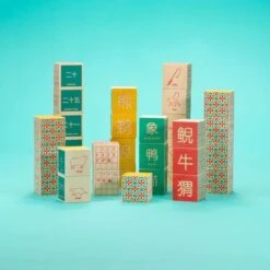 Uncle Goose Wooden Blocks - Chinese Character 32 Blocks