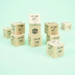 Uncle Goose Wooden Blocks - Chord Cubes - Guitar
