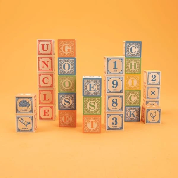 Uncle Goose Wooden Blocks - Classic ABC Blocks 3 Uncle Goose Wooden Blocks - Classic ABC Blocks