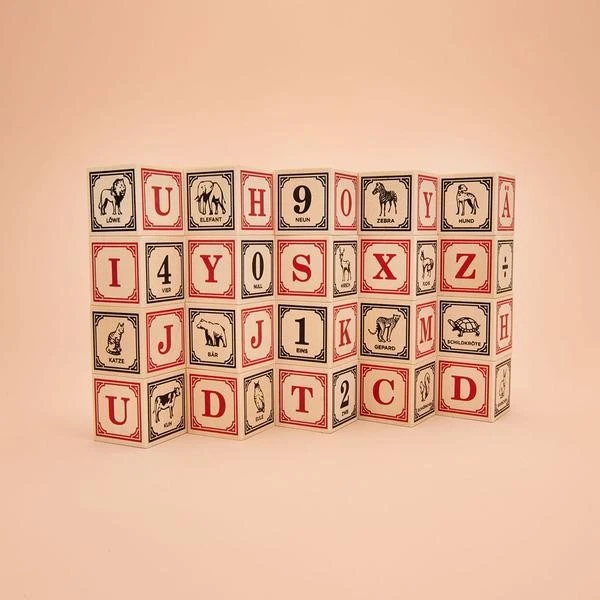 Uncle Goose Wooden Blocks - German ABC Blocks 4 Uncle Goose Wooden Blocks - German ABC Blocks - Image 2