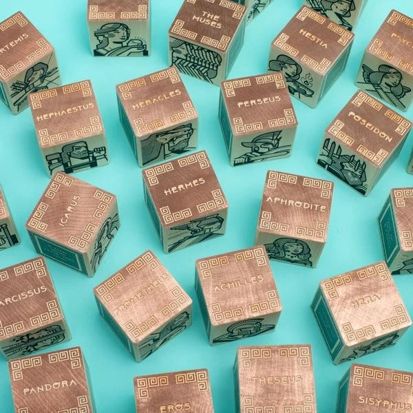 Uncle Goose Wooden Blocks - Greek Mythology Blocks 6 Uncle Goose Wooden Blocks - Greek Mythology Blocks - Image 4