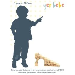 Botanical Gardens Building Blocks - Set Of 5 -Little Dutch Store VisualSizeGuide 13