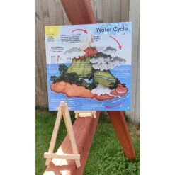 Water Cycle & Carbon Cycle Portable Educational Poster Boards (Large: 30x30cm) Free Wooden Tripod Display Stand 13 Water Cycle & Carbon Cycle Portable Educational Poster Boards (Large: 30x30cm) Free Wooden Tripod Display Stand -Little Dutch Store Water Cycle Carbon Cycle Portable Educational Poster Boards Large 30x30cm Free Wooden Tripod Display Stand 3