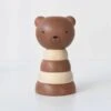Wooden Stacker - Bear 2 Wooden Stacker - Bear -Little Dutch Store Wee Gallery Wooden Stacker Bear Stacking Toys