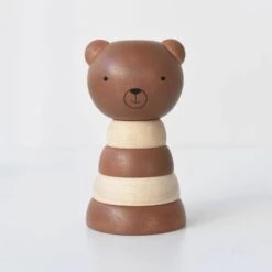 Wooden Stacker - Bear