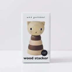 Wooden Stacker - Cat -Little Dutch Store Wee Gallery Wooden Stacker Cat Stacking Toys 8