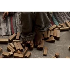 Wooden Blocks In Tray - 30 Pcs Natural 13 Wooden Blocks In Tray - 30 Pcs Natural -Little Dutch Store Wooden Story Wooden Blocks In Tray 30 pcs Natural Wooden Blocks 5