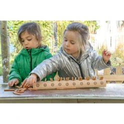 Natural Counting Log -Little Dutch Store Yellow Door Natural Counting Log Yellow Door 4
