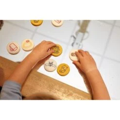 Rhyming Pebbles - Set Of 16 -Little Dutch Store Yellow Door Rhyming Pebbles Set of 16 Yellow Door 2