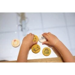 Rhyming Pebbles - Set Of 16 -Little Dutch Store Yellow Door Rhyming Pebbles Set of 16 Yellow Door 3