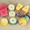 Sensory Play Stones: Threading Kebabs -Little Dutch Store Yellow Door Sensory Play Stones Threading Kebabs Yellow Door