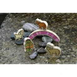 The Billy Goats Gruff Wooden Characters