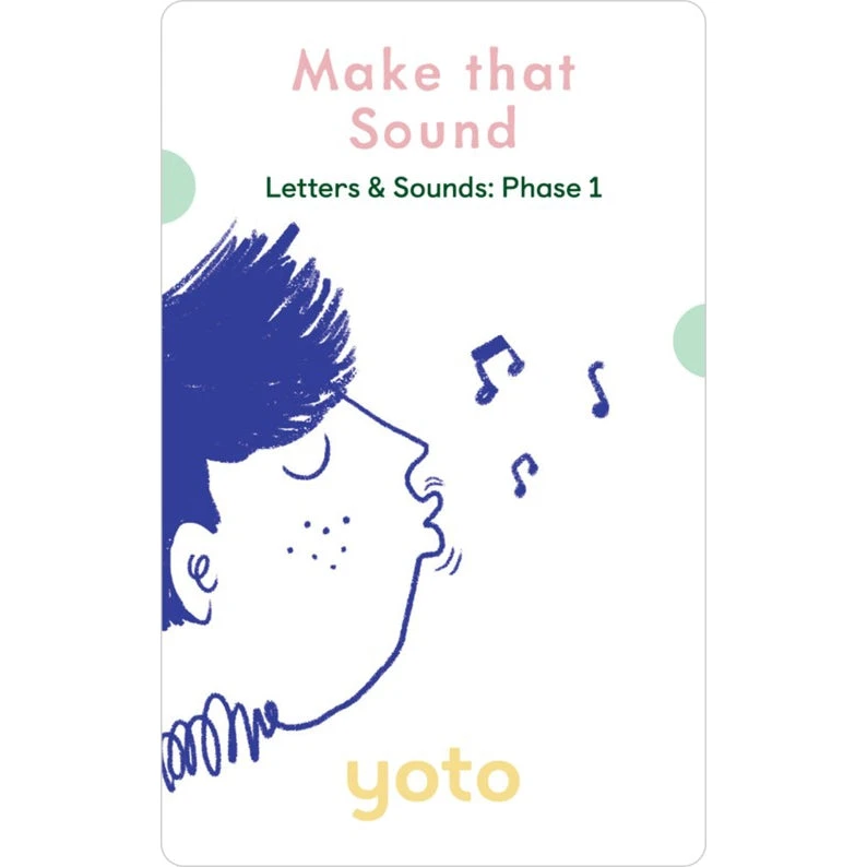 Yoto Cards - Phonics Letters And Sounds - Phase 1 5 Yoto Cards - Phonics Letters And Sounds - Phase 1 - Image 3