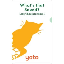 Yoto Cards - Phonics Letters And Sounds - Phase 1 16 Yoto Cards - Phonics Letters And Sounds - Phase 1 -Little Dutch Store Yoto Yoto Cards Phonics Letters and Sounds Phase 1 7