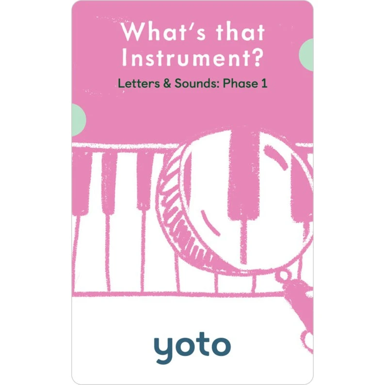 Yoto Cards - Phonics Letters And Sounds - Phase 1 10 Yoto Cards - Phonics Letters And Sounds - Phase 1 - Image 8
