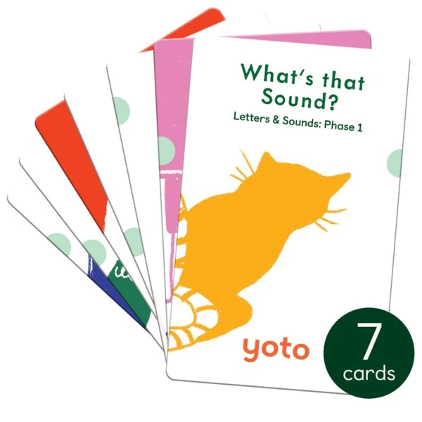 Yoto Cards - Phonics Letters And Sounds - Phase 1 3 Yoto Cards - Phonics Letters And Sounds - Phase 1