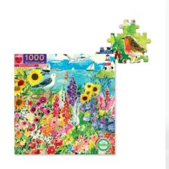 Eeboo 1000 Piece Puzzle - Seagull Garden -Little Dutch Store eeBoo 1000 Piece Puzzle Seagull Garden 3