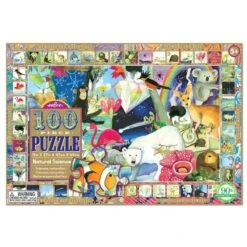 Eeboo 100 Piece Puzzle - Natural Science