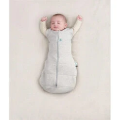 ErgoPouch - Cocoon Swaddle Bag - Grey Marle - 2.5 TOG -Little Dutch Store ergoPouch ErgoPouch Cocoon Swaddle Bag Grey Marle 2 5 TOG Sleeping bag 3