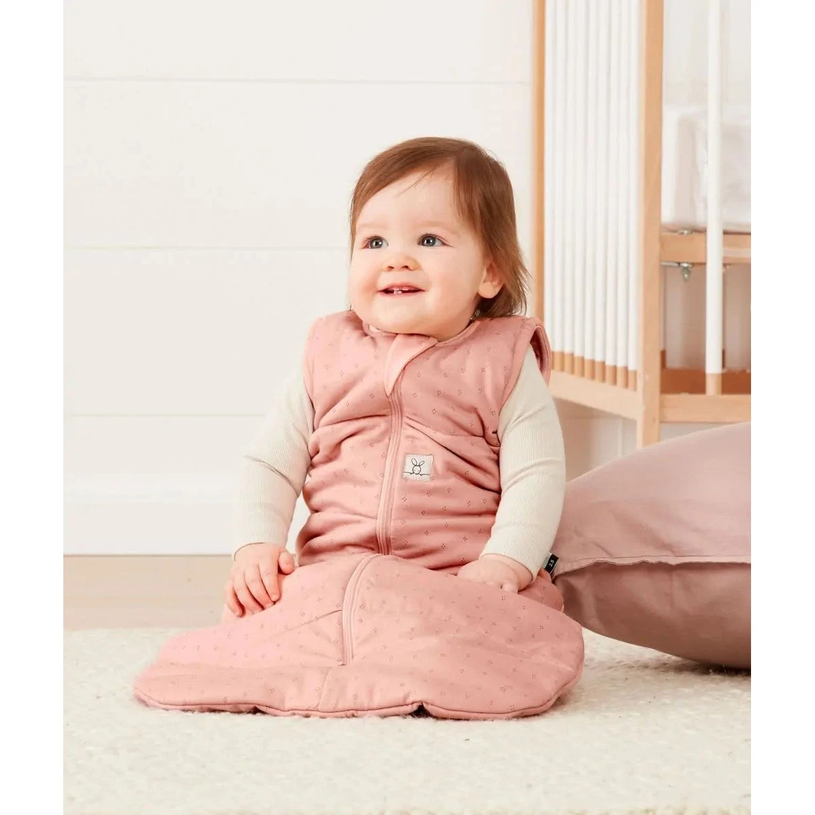 ErgoPouch - Jersey Sleeping Bag - Berries - 2.5 TOG 4 ErgoPouch - Jersey Sleeping Bag - Berries - 2.5 TOG - Image 2