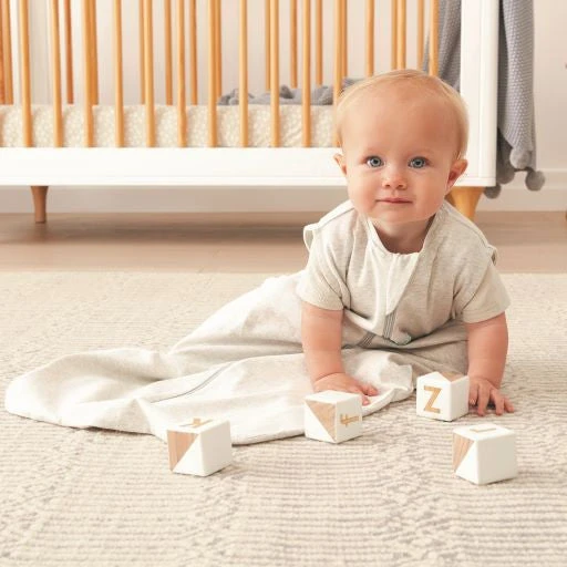 ErgoPouch - Jersey Sleeping Bag - Grey Marle - 1 TOG 4 ErgoPouch - Jersey Sleeping Bag - Grey Marle - 1 TOG - Image 2